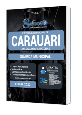 Apostila Prefeitura de Carauari - AM - Guarda Municipal - Imagem 2