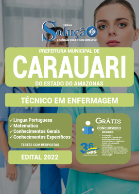 Apostila Prefeitura de Carauari - AM - Técnico em Enfermagem - Imagem 3