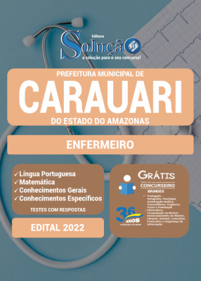 Apostila Prefeitura de Carauari - AM - Enfermeiro - Imagem 3