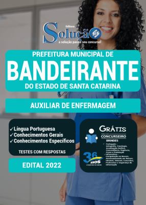 Apostila Prefeitura de Bandeirante - SC - Auxiliar de Enfermagem - Imagem 3