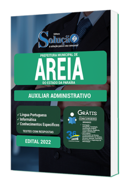 Apostila Prefeitura de Areia - PB - Auxiliar Administrativo - Imagem 2