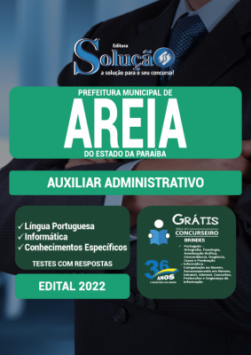 Apostila Prefeitura de Areia - PB - Auxiliar Administrativo - Imagem 3