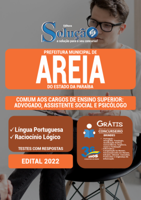 Apostila Prefeitura de Areia - PB - Comum aos Cargos de Ensino Superior - Imagem 3