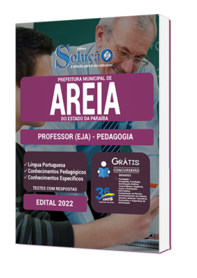 Apostila Prefeitura de Areia - PB - Professor (EJA) - Pedagogia - Imagem 2