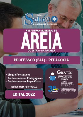 Apostila Prefeitura de Areia - PB - Professor (EJA) - Pedagogia - Imagem 3