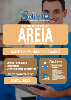 Apostila Prefeitura de Areia - PB - Agente Comunitário de Saúde - Imagem 3