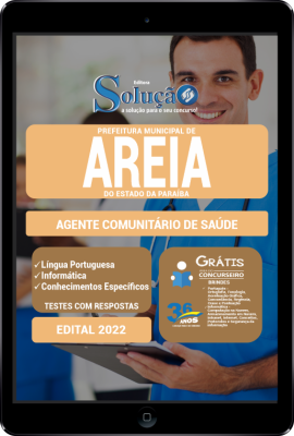 Apostila Prefeitura de Areia - PB em PDF - Agente Comunitário de Saúde - Imagem 1