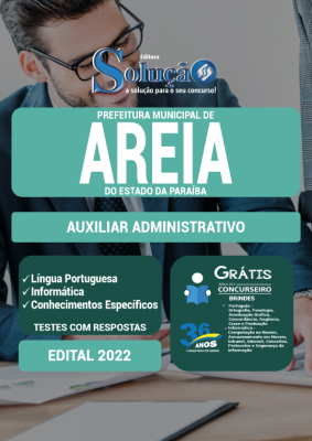 Apostila Prefeitura de Areia - PB - Auxiliar Administrativo (Edital 001) - Imagem 3