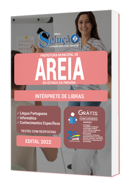 Apostila Prefeitura de Areia - PB - Intérprete de Libras - Imagem 2