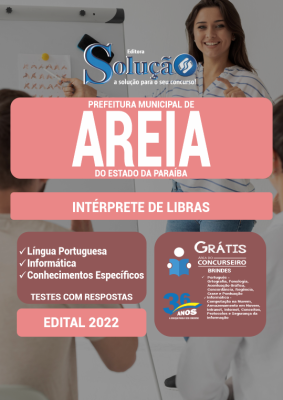 Apostila Prefeitura de Areia - PB - Intérprete de Libras - Imagem 3