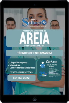 Apostila Prefeitura de Areia - PB em PDF - Técnico de Enfermagem - Imagem 1