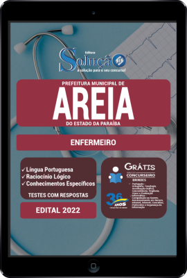 Apostila Prefeitura de Areia - PB em PDF - Enfermeiro - Imagem 1