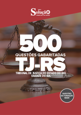 Caderno de Questões TJ-RS - 500 Questões Gabaritadas - Imagem 2