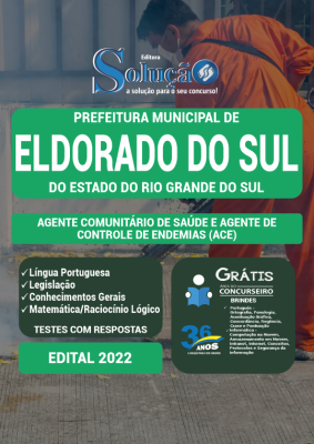 Apostila Prefeitura de Eldorado do Sul - RS - Agente Comunitário de Saúde e Agente de Controle de Endemias (ACE) - Imagem 3