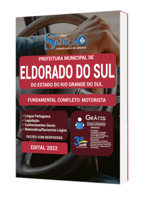 Apostila Prefeitura de Eldorado do Sul - RS - Fundamental Completo: Motorista - Imagem 2