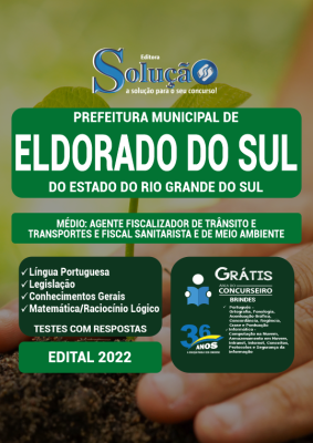 Apostila Prefeitura de Eldorado do Sul - RS - Médio: Agente Fiscalizador de Trânsito e Transportes e Fiscal Sanitarista e de Meio Ambiente - Imagem 3