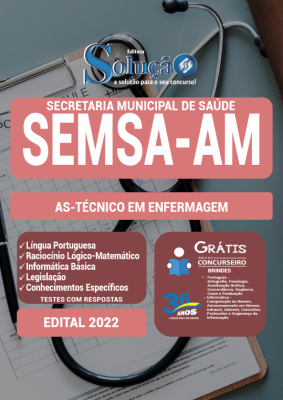 Apostila SEMSA-AM - AS-Técnico em Enfermagem - Imagem 3