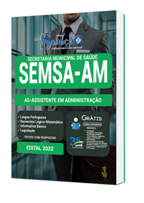 Apostila SEMSA-AM - AS-Assistente em Administração - Imagem 2