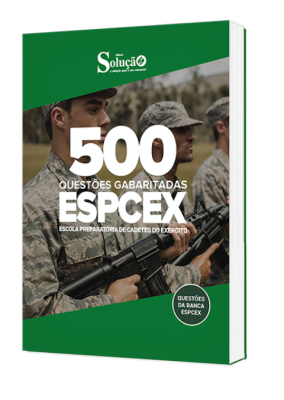 Caderno de Questões ESPCEX - 500 Questões Gabaritadas - Imagem 1