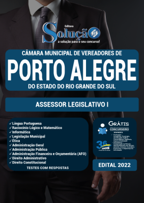 Apostila Câmara de Porto Alegre - RS - Assessor Legislativo I - Imagem 3