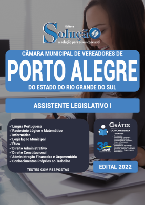 Apostila Câmara de Porto Alegre - RS - Assistente Legislativo I - Imagem 3