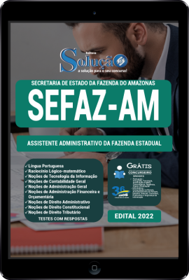 Apostila SEFAZ-AM em PDF - Assistente Administrativo da Fazenda Estadual - Imagem 1