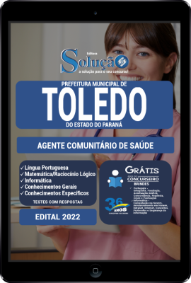 Apostila Prefeitura de Toledo - PR em PDF - Agente Comunitário de Saúde - Imagem 1