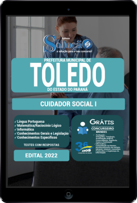 Apostila Prefeitura de Toledo - PR em PDF - Cuidador Social I - Imagem 1