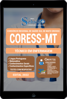 Apostila CORESS-MT em PDF - Técnico em Enfermagem - Imagem 1