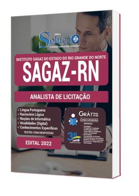 Apostila Instituto SAGAZ - RN - Analista de Licitação - Imagem 2