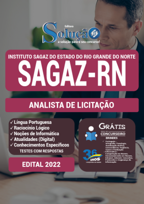 Apostila Instituto SAGAZ - RN - Analista de Licitação - Imagem 3