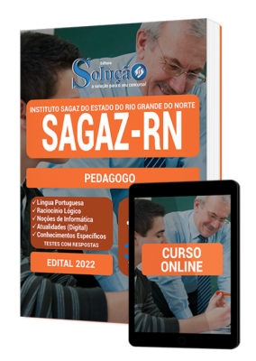 Apostila Instituto SAGAZ - RN - Pedagogo - Imagem 1