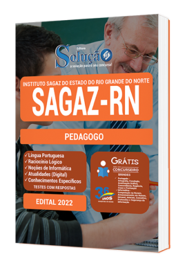 Apostila Instituto SAGAZ - RN - Pedagogo - Imagem 2