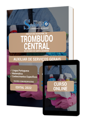 Apostila Prefeitura de Trombudo Central - SC - Auxiliar de Serviços Gerais - Imagem 1