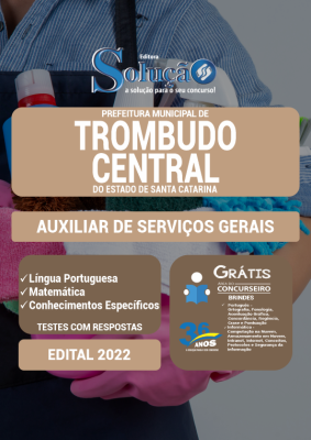 Apostila Prefeitura de Trombudo Central - SC - Auxiliar de Serviços Gerais - Imagem 3