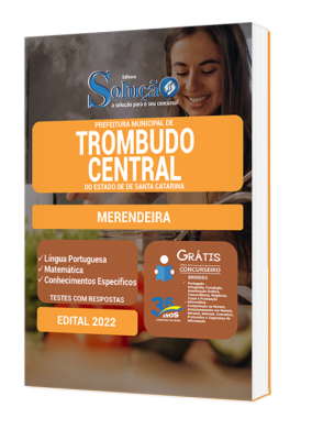 Apostila Prefeitura de Trombudo Central - SC - Merendeira - Imagem 2