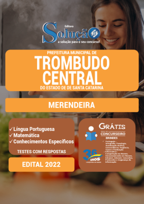 Apostila Prefeitura de Trombudo Central - SC - Merendeira - Imagem 3