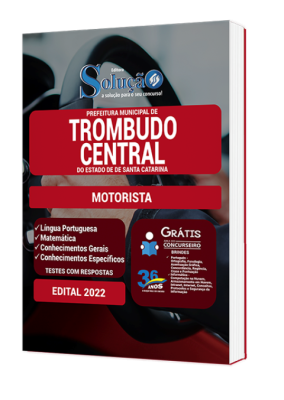 Apostila Prefeitura de Trombudo Central - SC - Motorista - Imagem 2