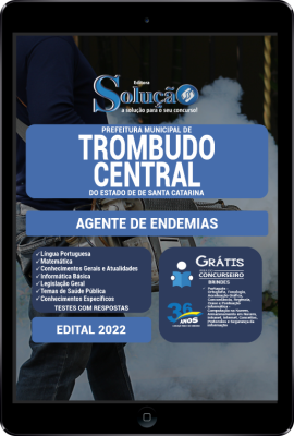 Apostila Prefeitura de Trombudo Central - SC em PDF - Agente de Endemias - Imagem 1