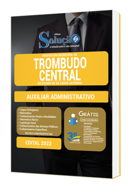 Apostila Prefeitura de Trombudo Central - SC - Auxiliar Administrativo - Imagem 2