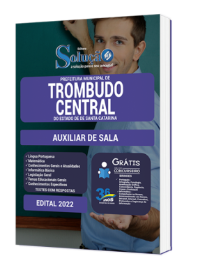 Apostila Prefeitura de Trombudo Central - SC - Auxiliar de Sala - Imagem 2