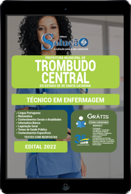 Apostila Prefeitura de Trombudo Central - SC em PDF - Técnico em Enfermagem - Imagem 1