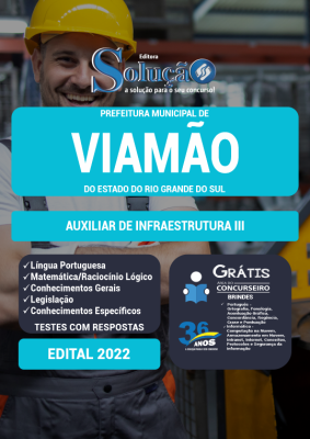 Apostila Prefeitura de Viamão - RS - Auxiliar de Infraestrutura III - Imagem 3