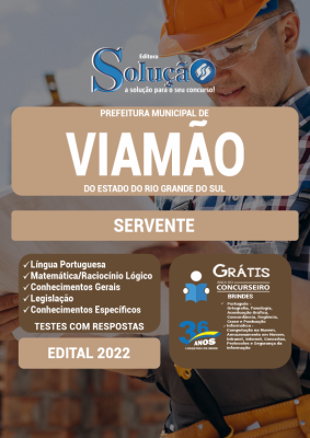 Apostila Prefeitura de Viamão - RS - Servente - Imagem 3