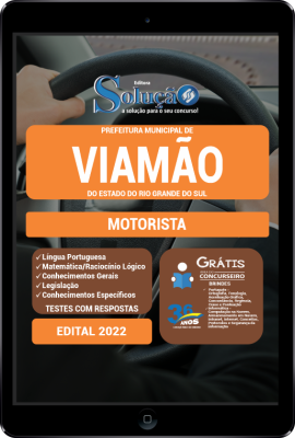 Apostila Prefeitura de Viamão - RS em PDF - Motorista - Imagem 1