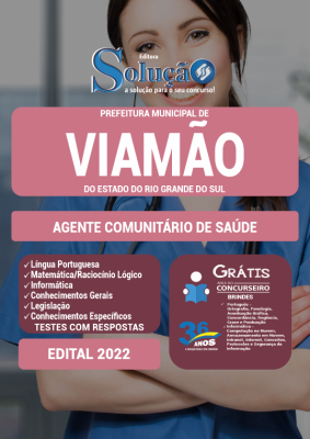 Apostila Prefeitura de Viamão - RS - Agente Comunitário de Saúde - Imagem 3