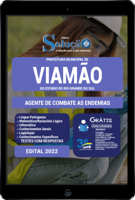 Apostila Prefeitura de Viamão - RS em PDF - Agente de Combate as Endemias - Imagem 1