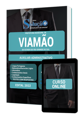 Apostila Prefeitura de Viamão - RS - Auxiliar Administrativo - Imagem 1