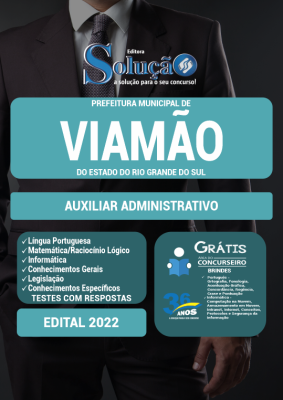 Apostila Prefeitura de Viamão - RS - Auxiliar Administrativo - Imagem 3