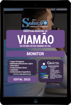 Apostila Prefeitura de Viamão - RS em PDF - Monitor - Imagem 1